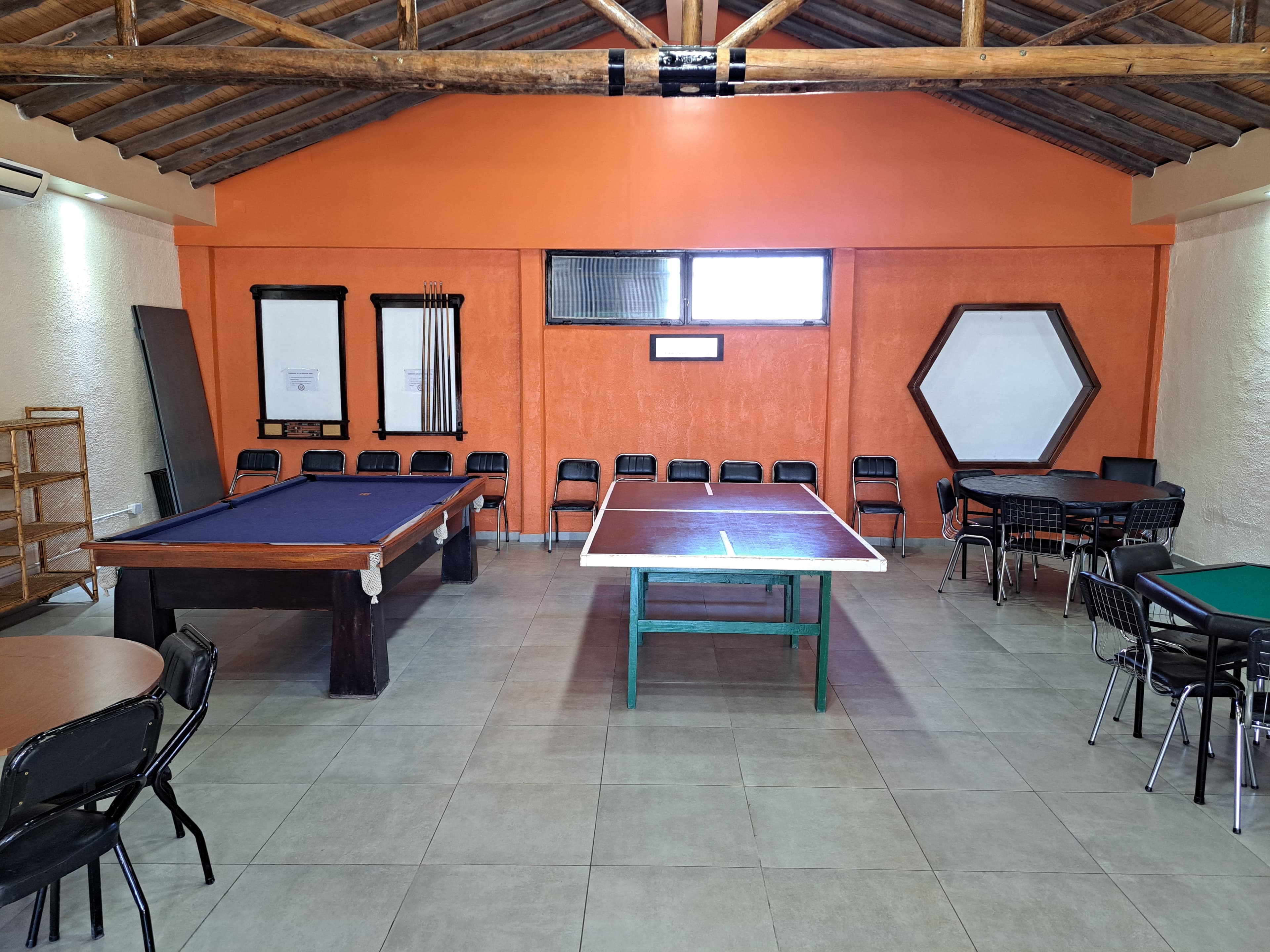 Sector de descanso del quincho
