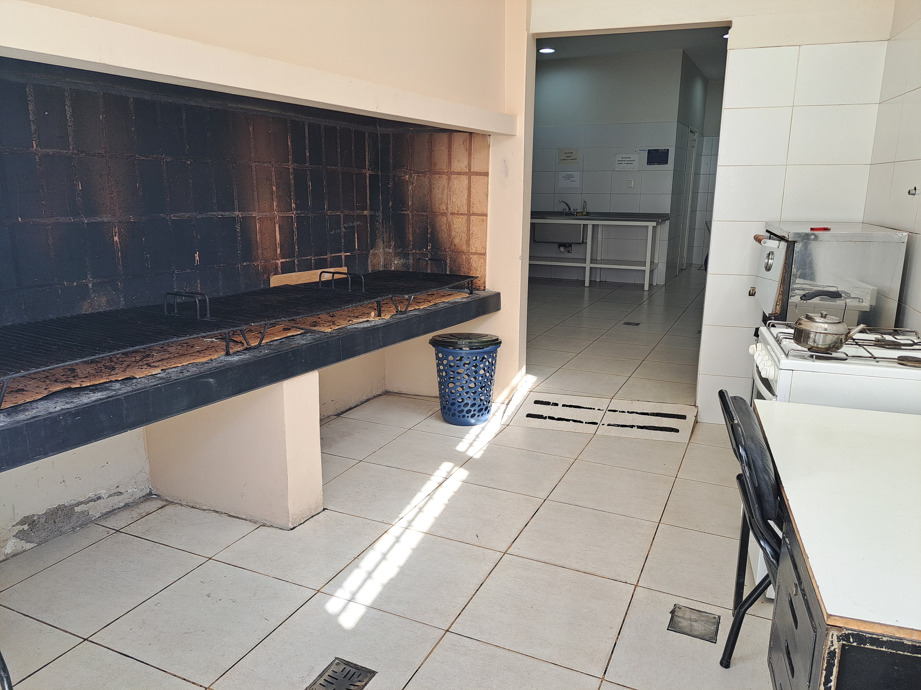 Perspectiva del salón desde el escenario