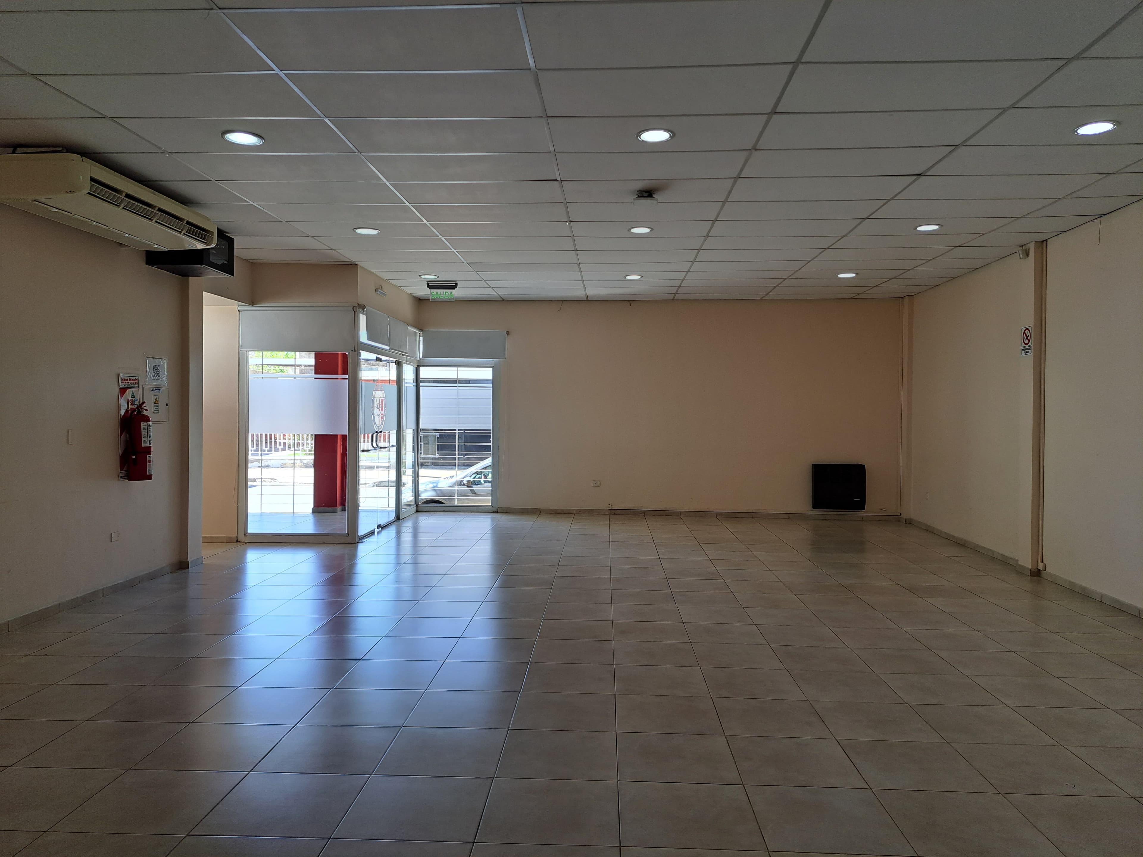 Iluminación del salón de eventos